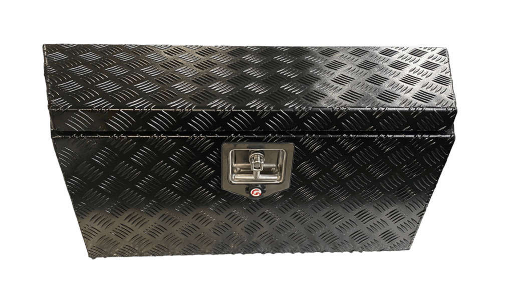 Foto Gepro Zwarte Aluminium Disselkist 900x300x350