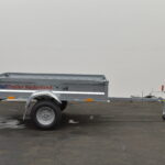Walltrailer met zijschotten