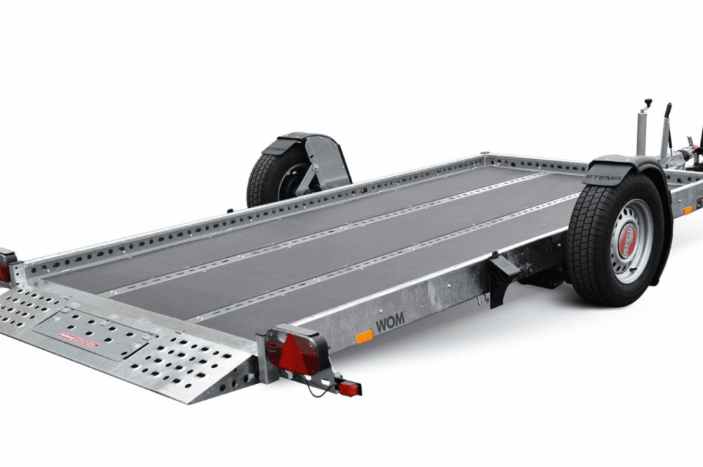 Foto Stema WOM 1500 afzinkbare motortrailer