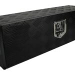 Drotech Aluminium box 800x250x250 zijkant zwart poeder gecoat