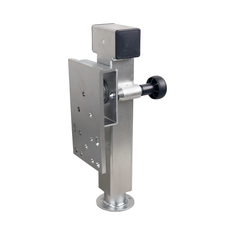 Foto Steunpoot wegklapbaar SF60-DSA- SW19 universeel met verlengde montage ⧄60mm 1300kg verzinkt 240mm 430mm