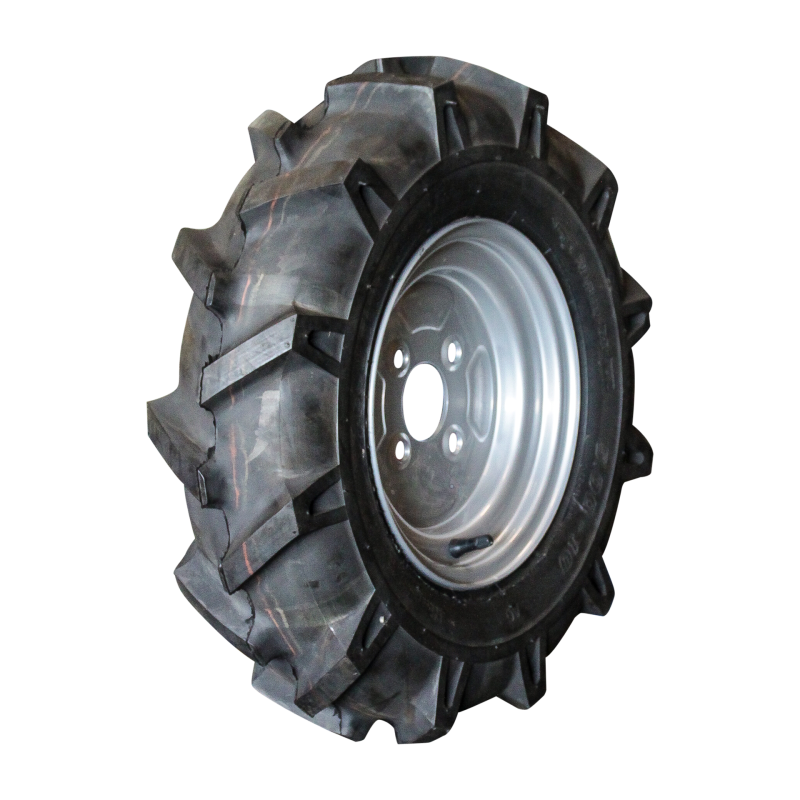 Foto KINGS TIRE Luchtband + wiel 5.00-10 V-8803 4PR + 3.50Bx10H2 ET-2.1 60/100/4 60 A3 staal zilvergrijs rechts