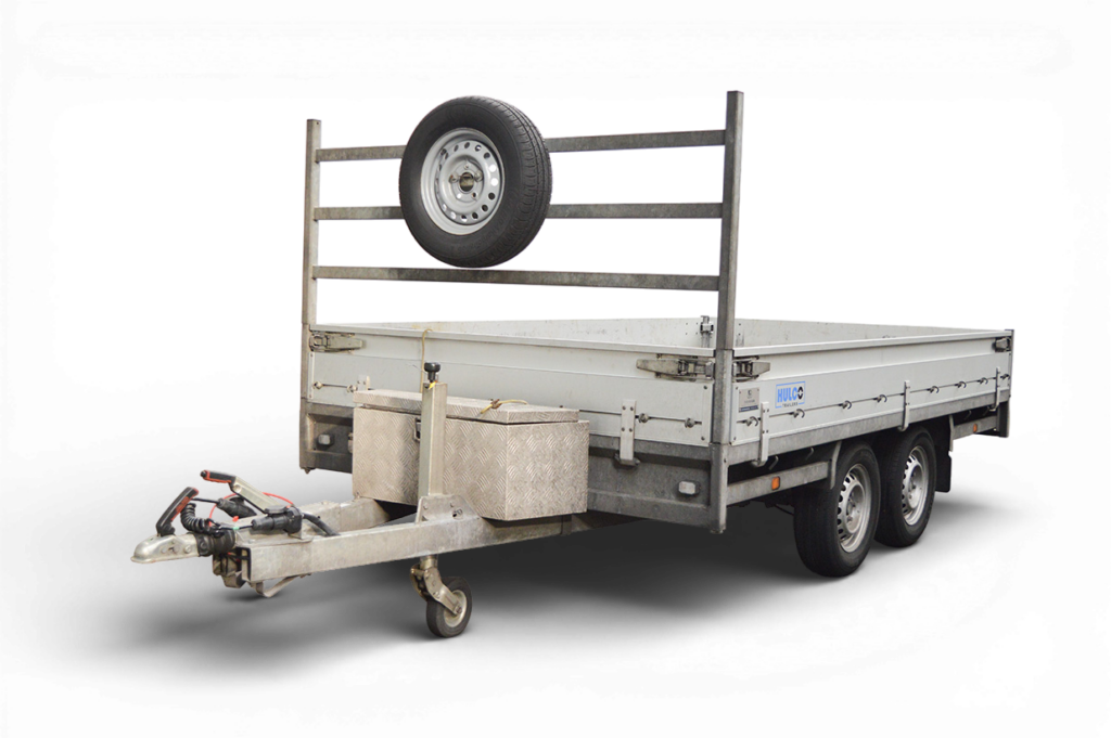 Foto Motortrailer lucht afzinkbaar