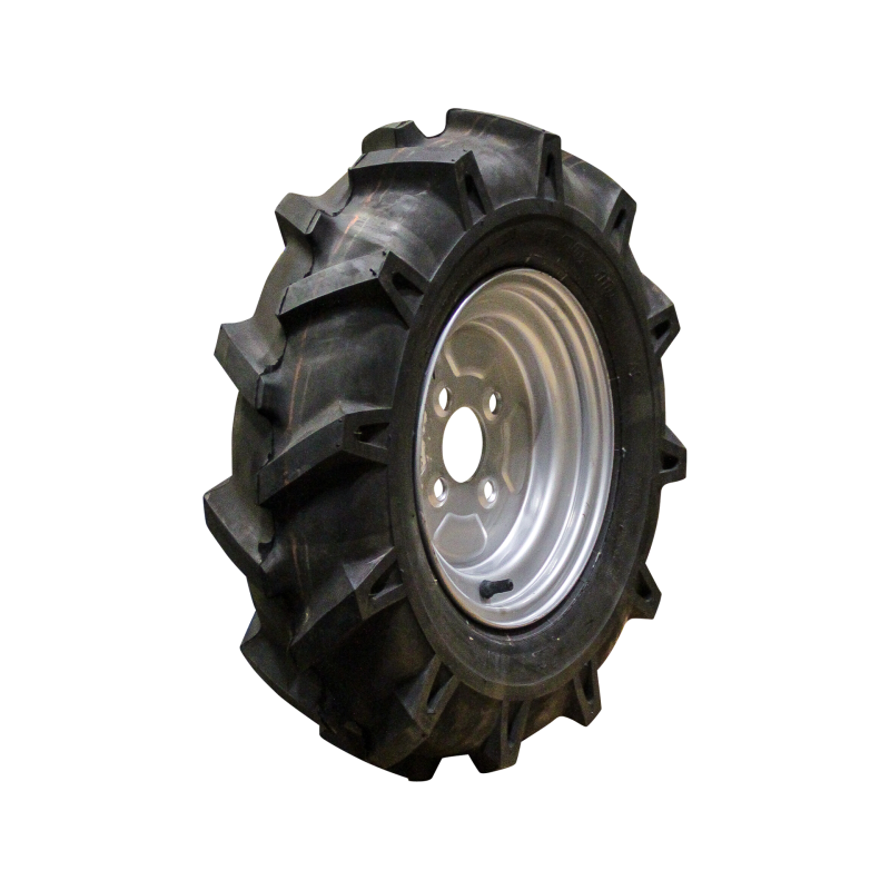 Foto KINGS TIRE Luchtband + wiel 5.00-10 V-8803 4PR + 3.50Bx10H2 ET-2.1 60/100/4 60 A3 staal zilvergrijs rechts