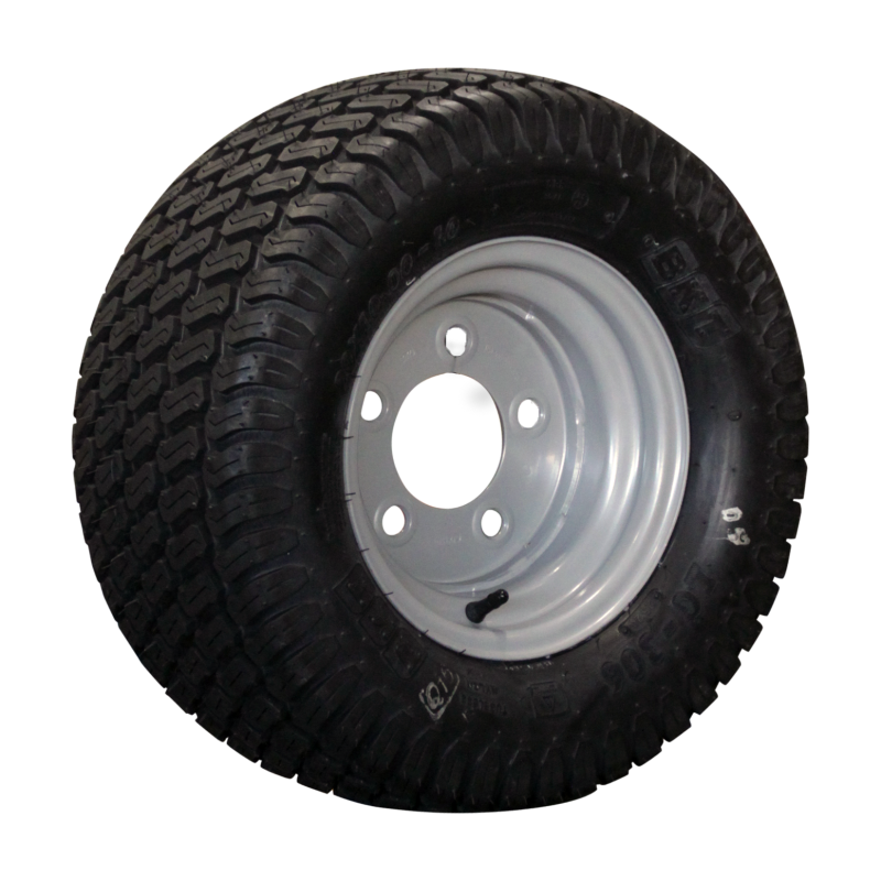 Foto KINGS TIRE Luchtband + wiel 20.5×8.0-10 KT-705 10PR + 6.00x10H2 ET-4 94/140/5 98/96 N staal zilvergrijs