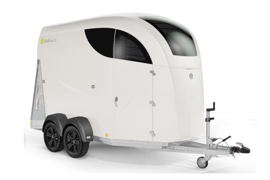 Foto Bücker Careliner L Paardentrailer Wit