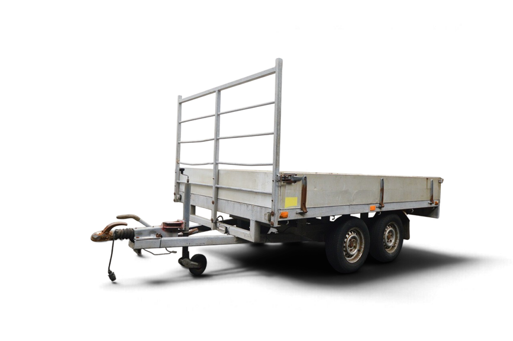 Foto Solide plateauwagen 2000kg