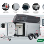 Atec ATP 2500 Thensa zwart met zadelkamer
